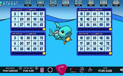 ශ්‍රී ලංකාවේ ඔන්ලයින් බිංගෝ අඩවිය හිදී Whale Bingo